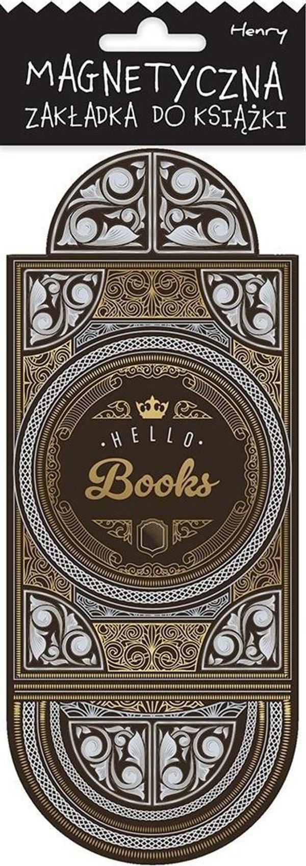 Μαγνητικός σελιδοδείκτης οβάλ Hello Books HENRY