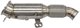 Hengst Downpipe για BMW X5 X6 X7 G05 G06 G07 2021+ B58 3.0T