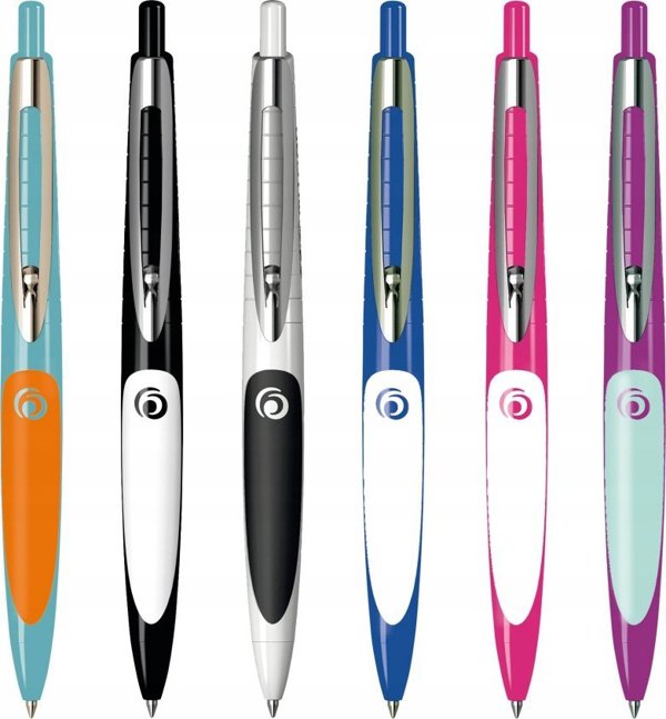 Herlitz Στυλό My.Pen Ροζ/Λευκό Χύμα