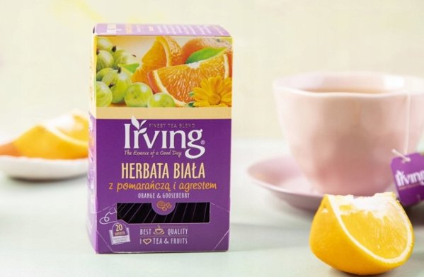 Λευκό τσάι Irving με πορτοκάλι και σταφύλι 20x1,5g