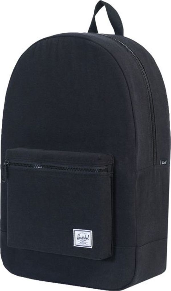 Herschel Daypack Σακίδιο Πλάτης 10076-01566 100% Βαμβακερό με Θήκη για A4 - Μαύρο