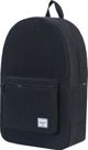 Herschel Daypack Σακίδιο Πλάτης 10076-01566 100% Βαμβακερό με Θήκη για A4 - Μαύρο