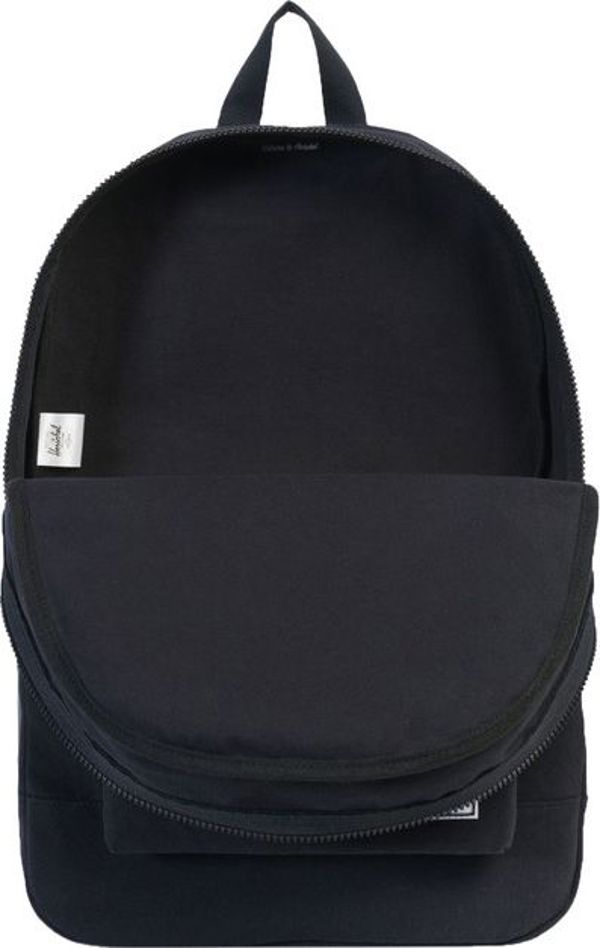 Herschel Daypack Σακίδιο Πλάτης 10076-01566 100% Βαμβακερό με Θήκη για A4 - Μαύρο