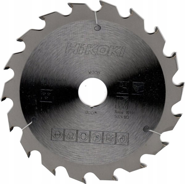 Δίσκος κοπής ξύλου Hikoki 190x30mm HITACHI 18 δόντια