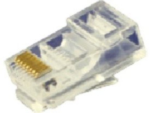 Hikvision DS-1M5EUA-15U/100PCS wtyczka RJ-45 Przezroczysty