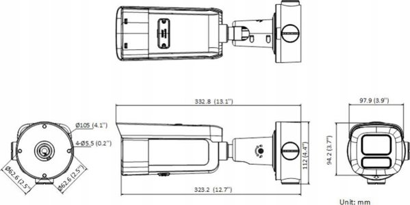 Hikvision KAMERA IP HIKVISION DS-2CD2643G2-LIZS2U(2.8-12mm)