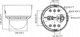 Hikvision DS-2CD2745FWD-IZS IP Dome Κάμερα Ασφαλείας 4MP, Φακός 2.8-12mm, WDR, PoE, IR, Λευκό