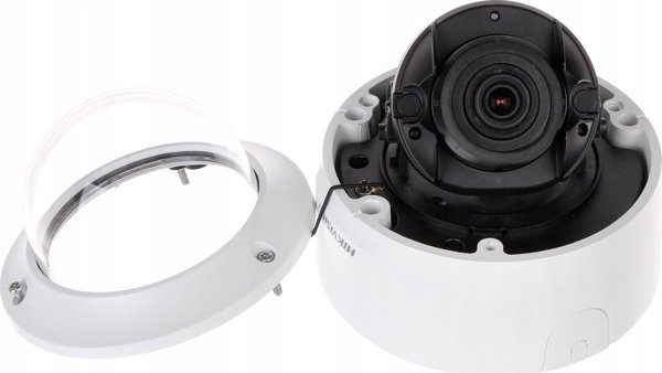 Hikvision DS-2CD2745FWD-IZS IP Dome Κάμερα Ασφαλείας 4MP, Φακός 2.8-12mm, WDR, PoE, IR, Λευκό