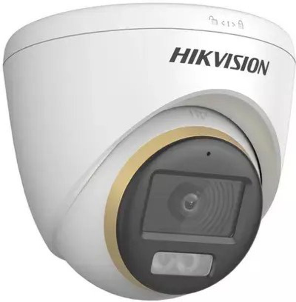 Hikvision DS-2CE72DF3T-LSE Κάμερα Ασφαλείας Turbo HD ColorVu 2MP 1080p, Εσωτερικού & Εξωτερικού Χώρου, Λευκή