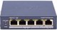 Hikvision DS-3E0505P-E/M 5-Port PoE Unmanaged Switch, Desktop, 10/100/1000 Mbps