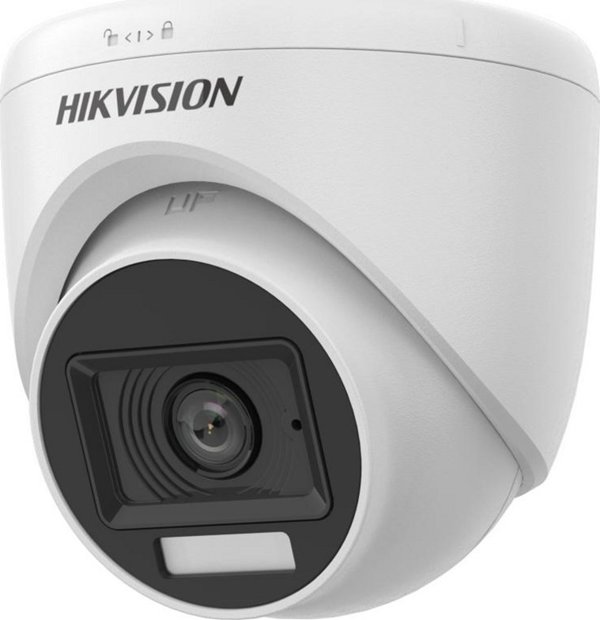 Hikvision DS-2CE76U0T-LPF Turbo-HD Κάμερα Ασφαλείας 8MP 4K, Φακός 2.8mm, Λευκή