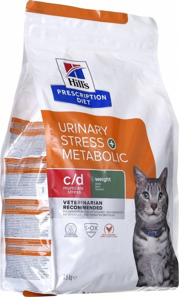 Hills  HILL'S Feline Metabolic + Urinary Stress 1,5kg
