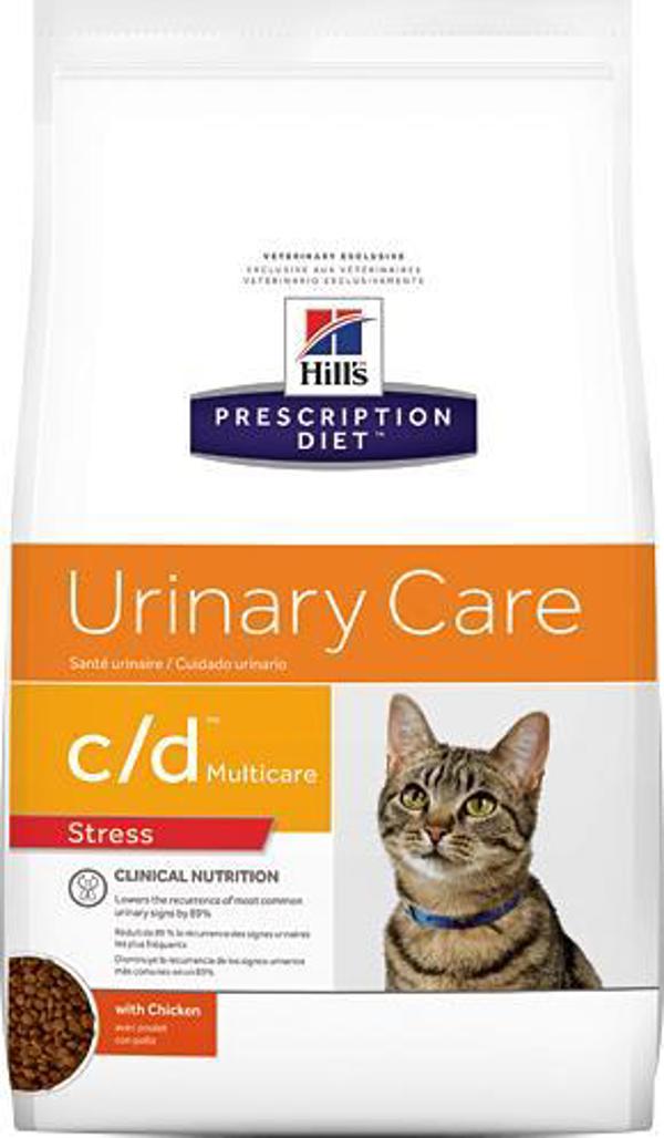 Hills  Feline c/d Urinary Stress - karma dla kota - 8 kg