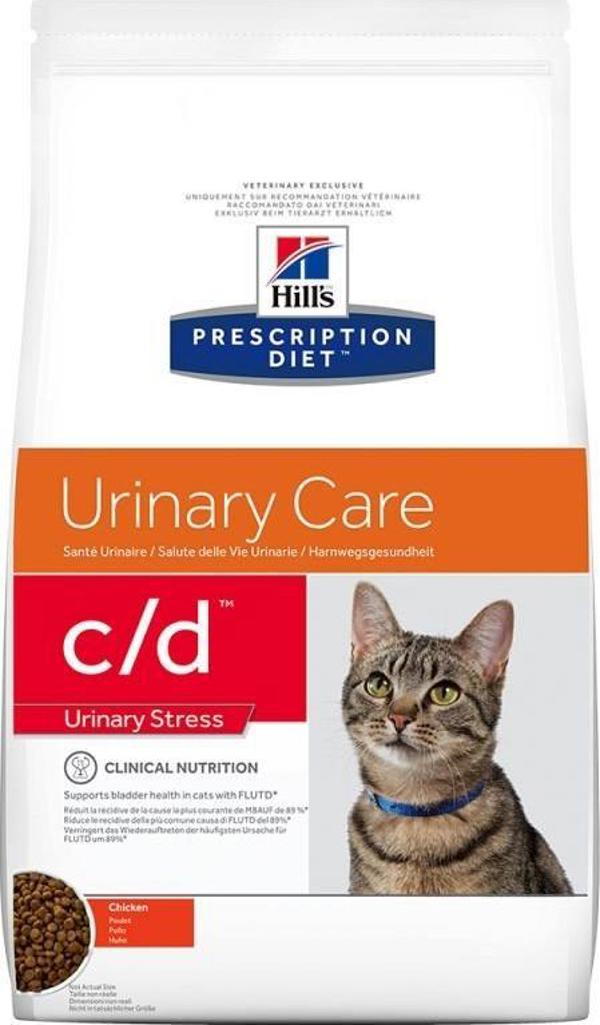 Hills  Feline c/d Urinary Stress - karma dla kota - 8 kg
