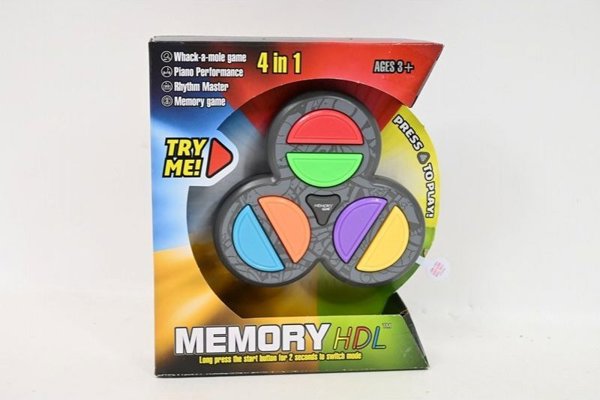 Hipo Παιχνίδι Μνήμης Gra Memory 4σε1, 12x12cm, H13832
