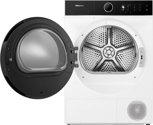 Hisense  siltumsukna tehnologija  8 kg  dzilums 55 cm - Velas zavetajs DH5I804BWCD (6901101833914)