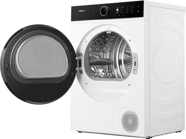 Hisense  siltumsukna tehnologija  8 kg  dzilums 55 cm - Velas zavetajs DH5I804BWCD (6901101833914)
