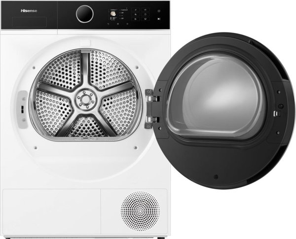 Hisense  siltumsukna tehnologija  8 kg  dzilums 55 cm - Velas zavetajs DH5I804BWCD (6901101833914)