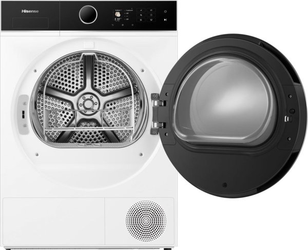 Hisense  siltumsukna tehnologija  8 kg  dzilums 55 cm - Velas zavetajs DH5I804BWCD (6901101833914)