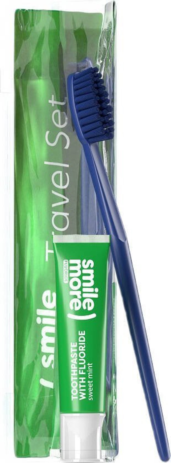 HiSkin Smile Σετ οδοντόκρεμα 30ml + οδοντόβουρτσα Green