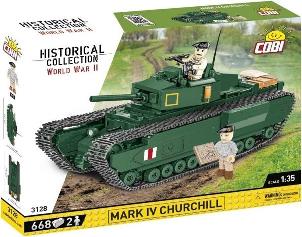 Cobi Churchill Mark IV - Ιστορικό Μοντέλο Συλλογής - Σετ Κατασκευής