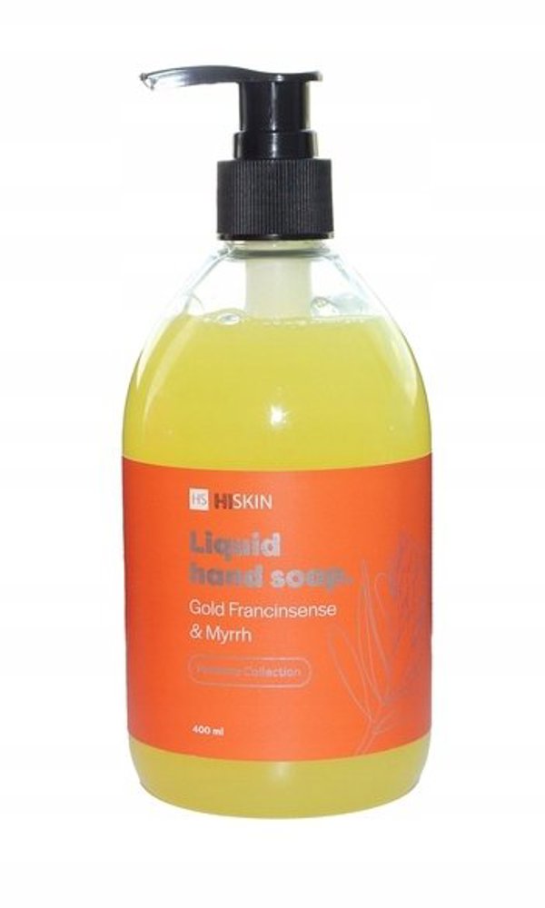Hiskin Υγρό Σαπούνι Χεριών Gold Francinsens & Myrrh 400ml