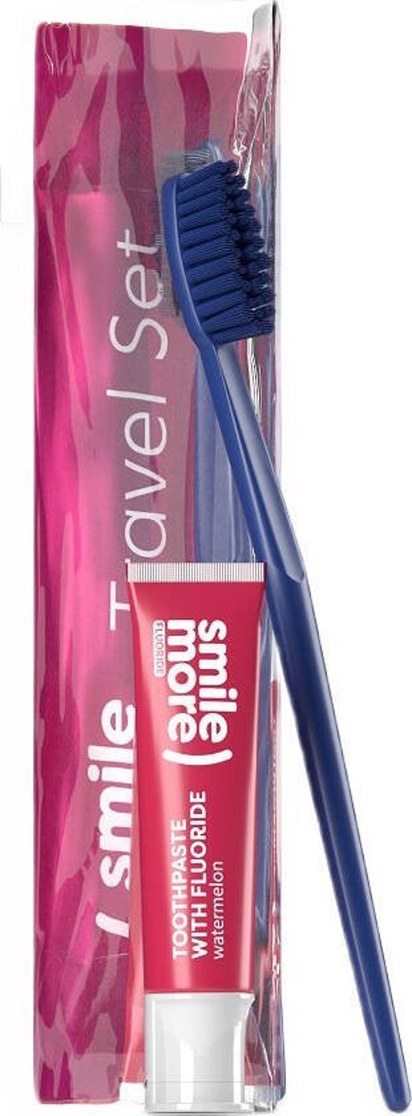 HiSkin Smile Σετ Οδοντόκρεμα 30ml & Οδοντόβουρτσα Κόκκινη