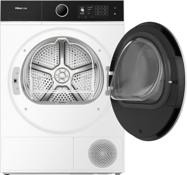 Hisense  siltumsukna tehnologija  10 kg  dzilums 64 cm - Velas zavetajs DH5I104BWAB (6901101832900)