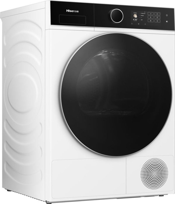 Hisense  siltumsukna tehnologija  10 kg  dzilums 64 cm - Velas zavetajs DH5I104BWAB (6901101832900)