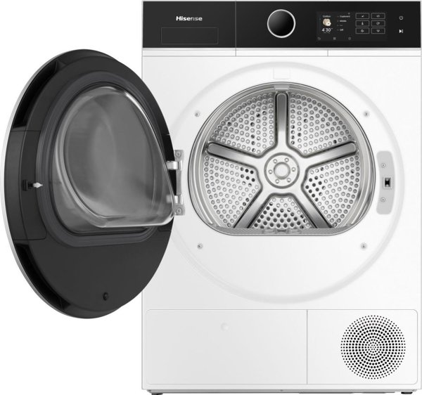 Hisense  siltumsukna tehnologija  10 kg  dzilums 64 cm - Velas zavetajs DH5I104BWAB (6901101832900)