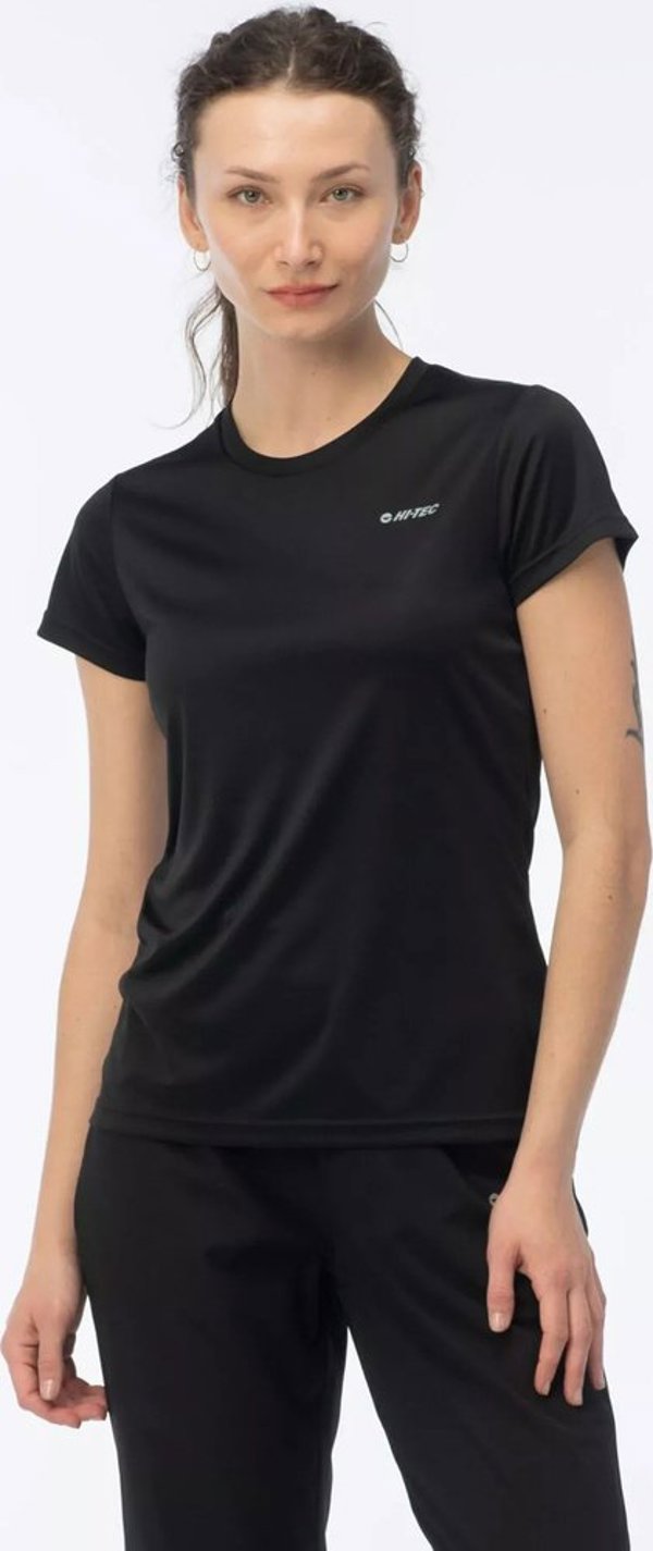 hitec Γυναικείο μπλουζάκι με κοντό μανίκι Hi-tec LADY BODINI μαύρο μέγεθος S