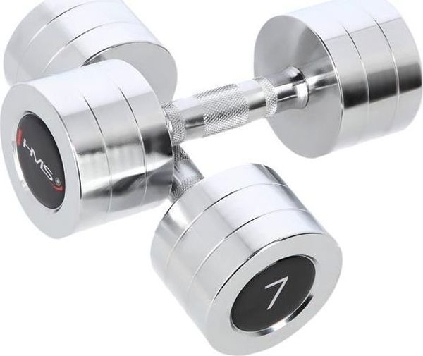 HMS Αλτήρες CHD07 Επιχρωμιωμένοι Ατσάλινοι 2 x 7 kg - Σετ 2 Τεμαχίων