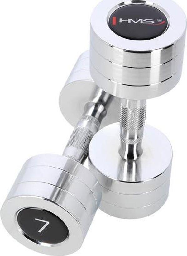 HMS Αλτήρες CHD07 Επιχρωμιωμένοι Ατσάλινοι 2 x 7 kg - Σετ 2 Τεμαχίων
