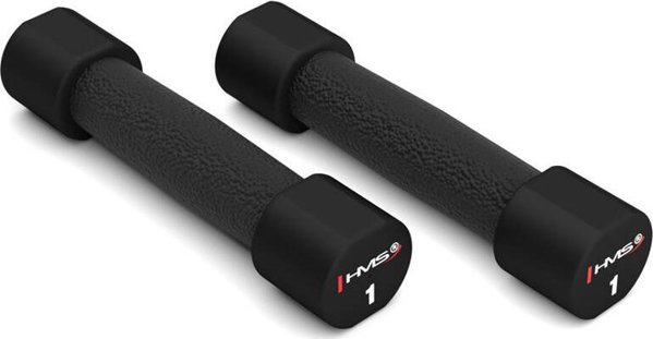 HMS Αλτήρες HPT01 Πολυουρεθάνης 2 x 1 kg - Σετ Αλτήρων Γυμναστικής