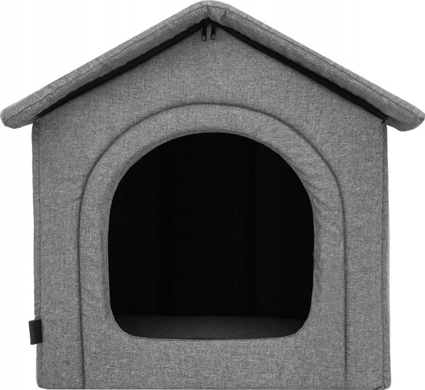 Hobbydog R3 Σπιτάκι Σκύλου Ekolen με Δίρριχτη Στέγη, Χρώμα Graphite