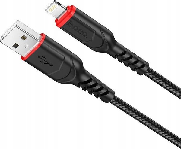 Καλώδιο HOCO USB A σε Lightning 2.4A X59 3 m μαύρο 14440171 6942007623056