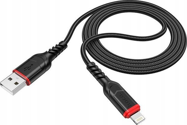 Καλώδιο HOCO USB A σε Lightning 2.4A X59 3 m μαύρο 14440171 6942007623056