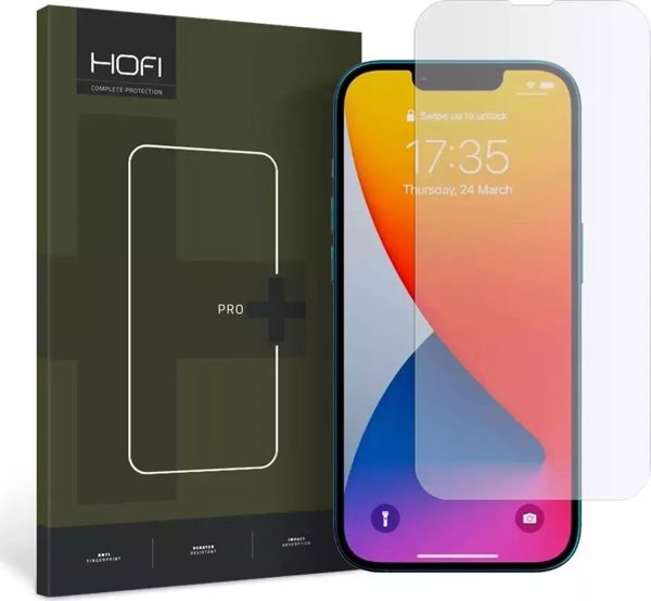 Hofi Tempered Glass Pro+ Προστατευτικό Οθόνης για Apple iPhone 13, 13 Pro & 14, Διάφανο