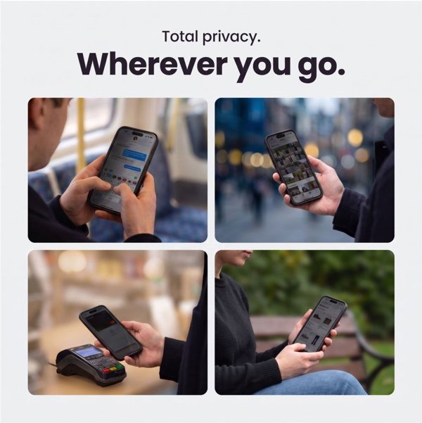 Hofi SZKŁO PRYWATYZUJĄCE TECH-PROTECT GLASS SPY+ 2-PACK IPHONE 18 PRO MAX PRIVACY