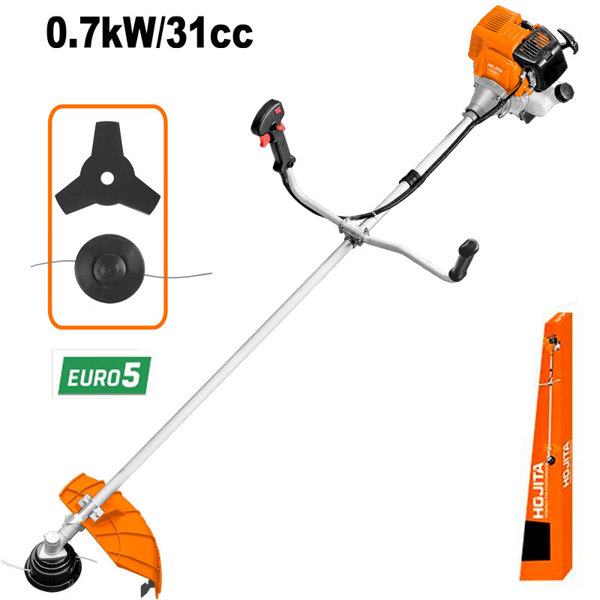 Hojita Χορτοκοπτικό Βενζίνης 31cc 1.0HP, Τετράχρονο EURO 5, Χαμηλή Κατανάλωση