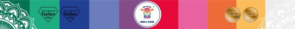 Holi Cow Kolorowy proszek Holi zestaw10x100g Holi Cow 27334