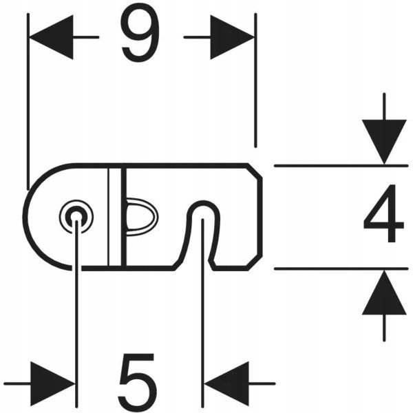 HOLDERS GEBERIT DUOFIXBASIC