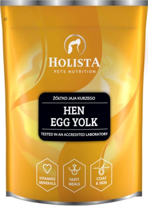 Holista Pets Hen Egg Yolk - Κρόκος αυγού Holista - 500 g