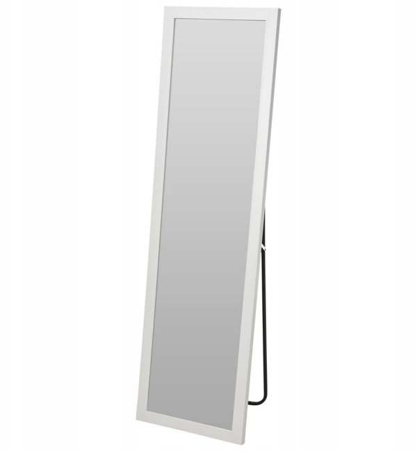 Home Styling Collection Όρθιος Παραλληλόγραμμος Καθρέφτης 126 cm, Μαύρος