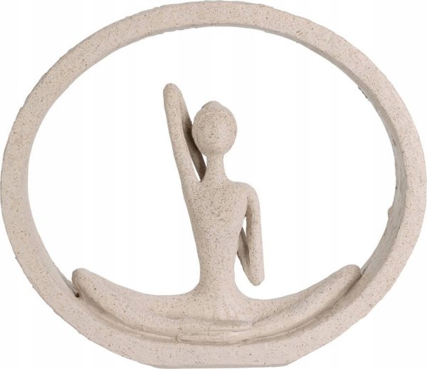 Home Styling Collection Figurka joga, wys. 19,5 cm