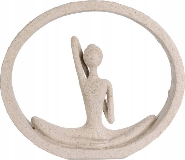 Home Styling Collection Figurka joga, wys. 19,5 cm