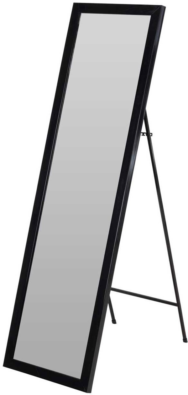 Home Styling Collection Lustro stojace prostokatne 126 cm czarne