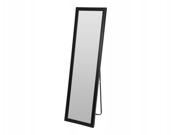 Home Styling Collection Lustro stojace prostokatne 126 cm czarne