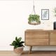 Home Styling Collection Κρεμαστή Βάση Για Γλάστρα, Διακοσμητική Κρεμάστρα Φυτών, 25 εκ.