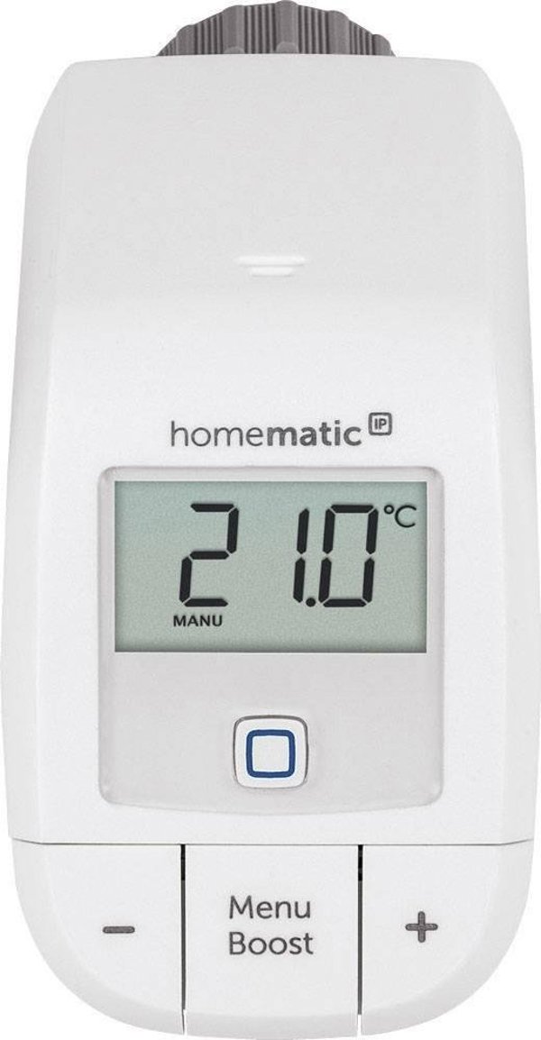 Homematic IP Θερμοστάτης Καλοριφέρ Basic, Ψηφιακός, Λευκό, HMIP-ETRV-B